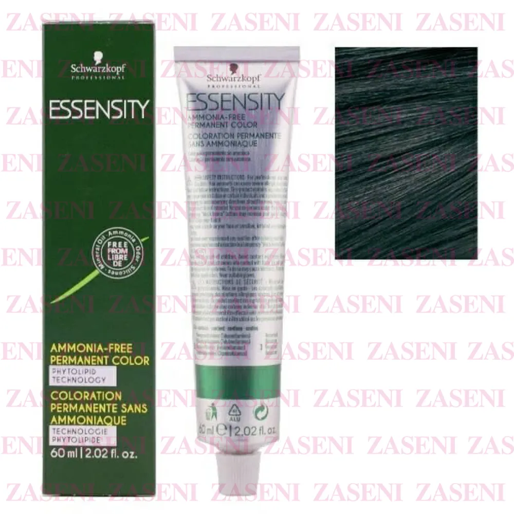 SCHWARZKOPF TINTE SIN AMONÍACO ESSENSITY 1-0 NEGRO NATURAL 60ML