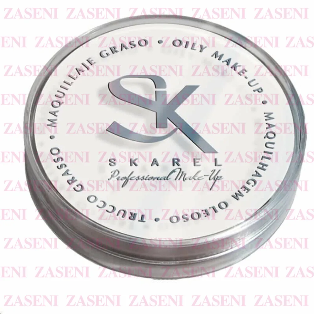 SKAREL MAQUILLAJE COLOR BLANCO