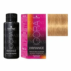 SCHWARZKOPF TINTE IGORA VIBRANCE 9-55 RUBIO MUY CLARO DORADO INTENSO 60ML