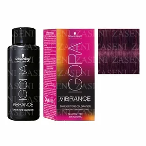 SCHWARZKOPF TINTE IGORA VIBRANCE 6-99 RUBIO OSCURO VIOLETA INTENSO 60ML