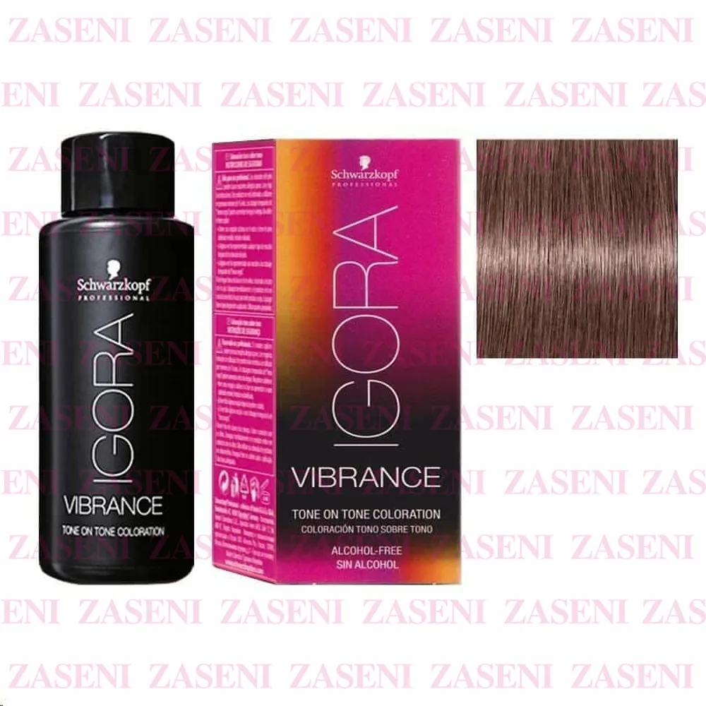 SCHWARZKOPF TINTE IGORA VIBRANCE 7-48 RUBIO MEDIO BEIGE ROJO 60ML