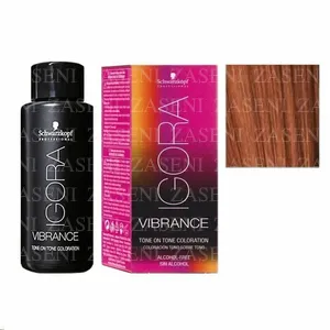 SCHWARZKOPF TINTE IGORA VIBRANCE 5-7 CASTAÑO CLARO COBRIZO 60ML