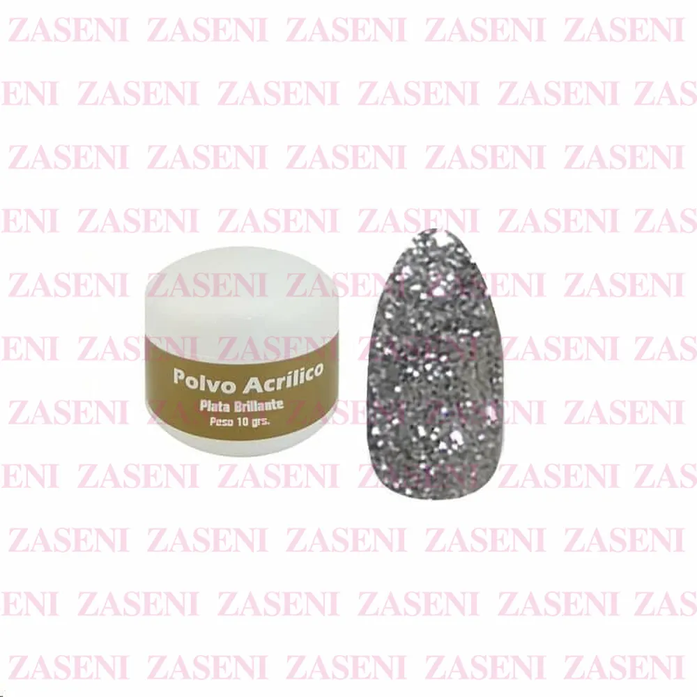 UÑIKAS POLVO PLATA BRILLANTE 10ML Nº UÑIKAS POLVO PLATA BRILLANTE 10ML Nº