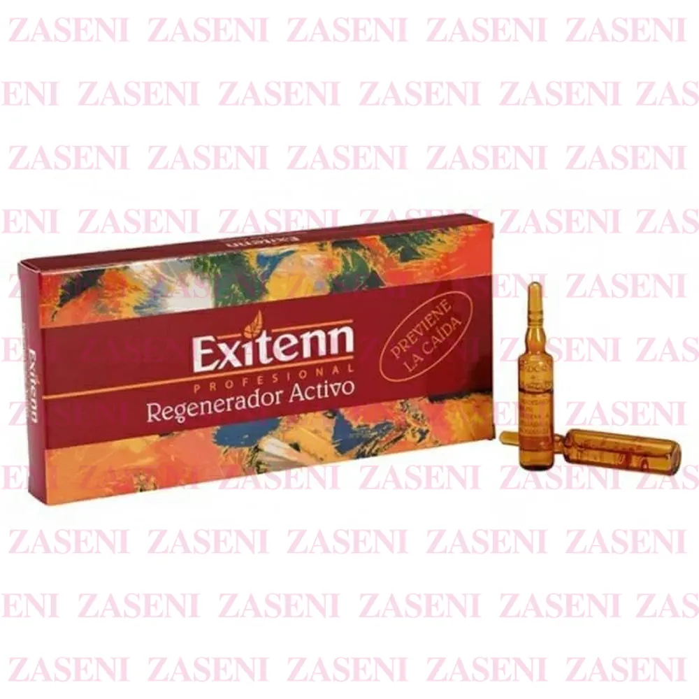 EXITENN AMPOLLAS ANTICAÍDA REGENERADORAS 7ML 10 UDS