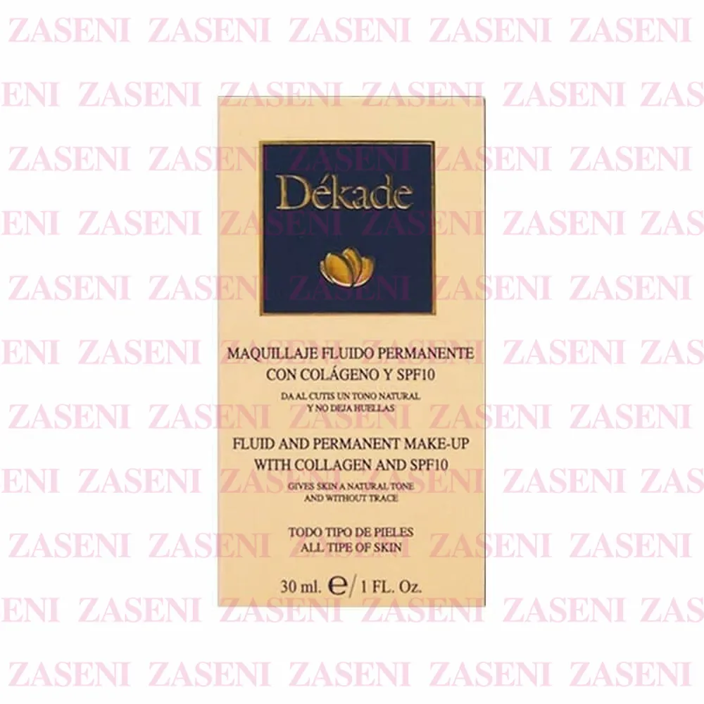 DEKADE MAQUILLAJE FLUIDO PERMANENTE Nº84 30ML DEKADE MAQUILLAJE FLUIDO PERMANENTE Nº84 30ML