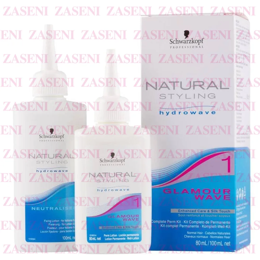 SCHWARZKOPF KIT PERMANENTE GLAMOUR Nº 1 SCHWARZKOPF KIT PERMANENTE GLAMOUR Nº 1