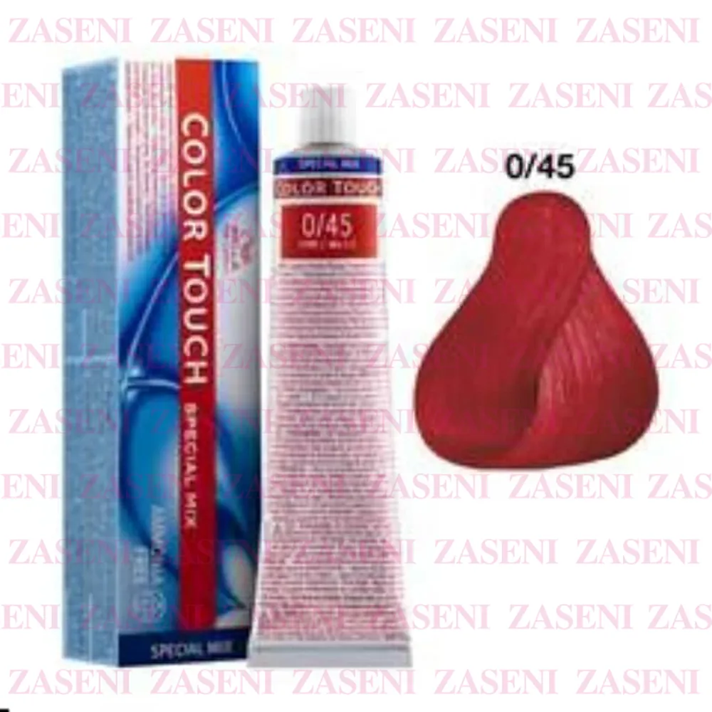 0/45 ROJO WELLA COLOR TOUCH SPECIAL MIX SIN AMONÍACO 60ML 0/45 ROJO WELLA COLOR TOUCH SPECIAL MIX SIN AMONÍACO 60ML