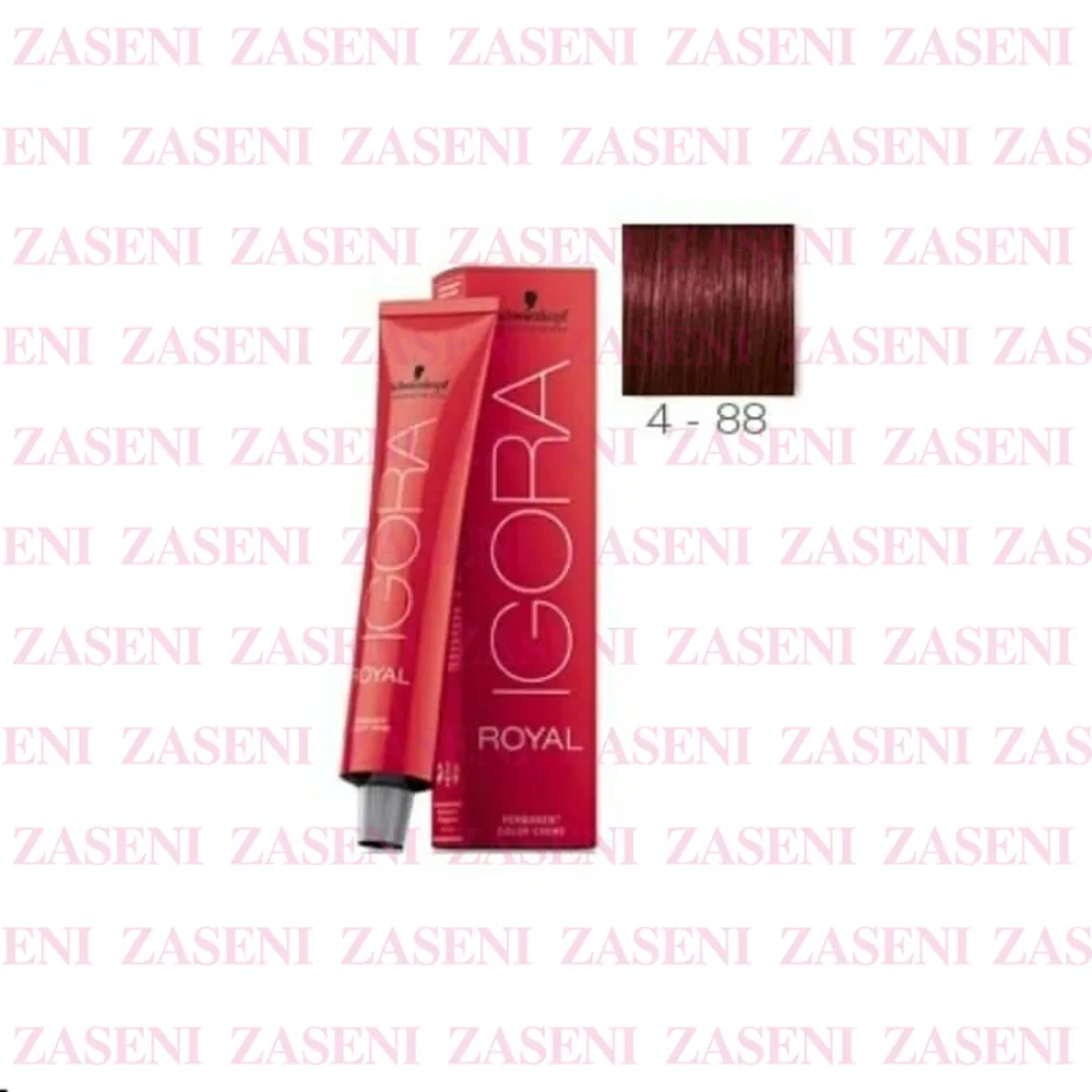 4-88 CASTAÑO MED.ROJO INTENSO SCHWARZKOPF IGORA ROYAL REDS 4-88 CASTAÑO MED.ROJO INTENSO SCHWARZKOPF IGORA ROYAL REDS