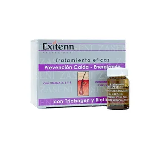 EXITENN AMPOLLAS ANTICAÍDA ENERGIZANTES 7ML 12 UDS