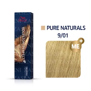 WELLA TINTE KOLESTON PERFECT ME+ PURE NATURALS 9/01 RUBIO MUY CLARO NATURAL CENIZA 60ML