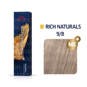 WELLA TINTE KOLESTON PERFECT ME+ RICH NATURALS 9/8 RUBIO MUY CLARO PERLA 60ML