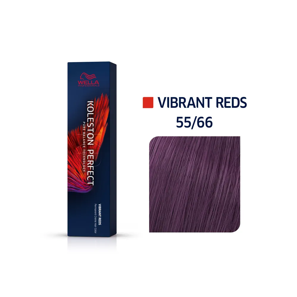 WELLA TINTE KOLESTON PERFECT VIBRANT REDS 55/66 CASTAÑO CLARO VIOLETA INTENSO 60ML