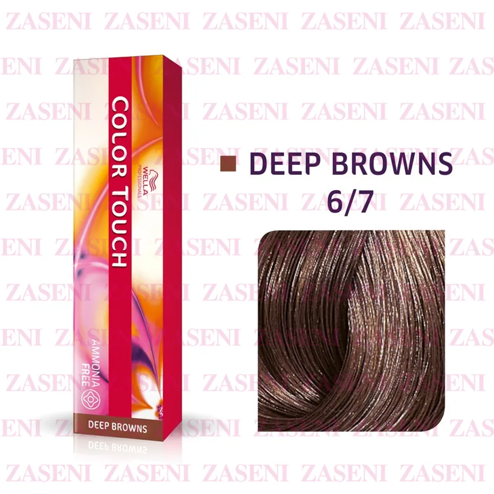 WELLA TINTE COLOR TOUCH DEEP BROWNS 6/7 RUBIO OSCURO MARRÓN 60ML