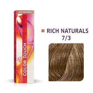 WELLA TINTE COLOR TOUCH RICH NATURALS 7/3 RUBIO MEDIO DORADO 60ML