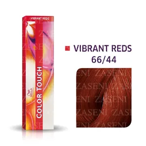 WELLA TINTE COLOR TOUCH VIBRANT REDS 66/44 RUBIO OSCURO INTENSO COBRIZO 60ML