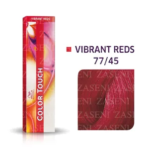 WELLA TINTE COLOR TOUCH VIBRANT REDS 77/45 RUBIO MEDIO COBRIZO VIOLETA 60ML