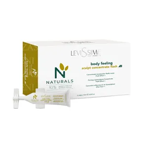 LEVISSIME NATURALS AMPOLLAS BODY FEELING REAFIRMANTES EFECTO FLASH 10ML 15 UDS