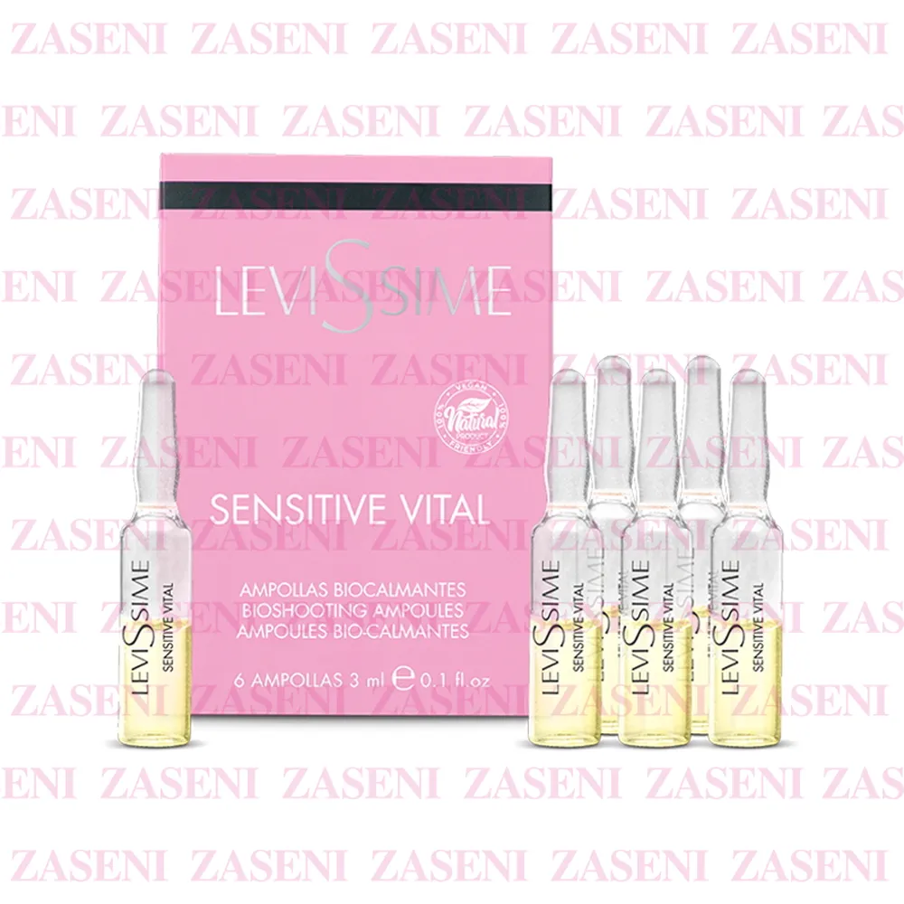 LEVISSIME AMPOLLAS SENSITIVE VITAL BIOCALMANTES 3ML 6 UDS