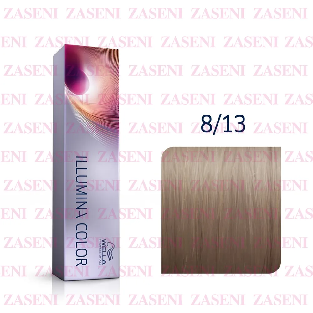 WELLA TINTE ILLUMINA COLOR 8/13 RUBIO CLARO CENIZA DORADO 60ML