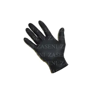 GLENTEX GUANTES NITRILO SIN POLVO NEGROS TALLA L 100 UDS