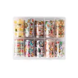 Pack Foil Transfer Navidad 10Uds