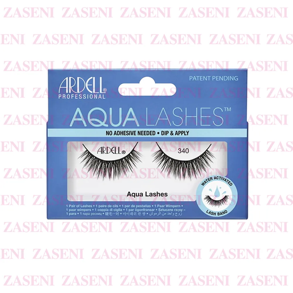 ARDELL AQUA LASHES PESTAÑAS COMPLETAS 340 NEGRAS