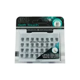 Soft Touch Pestañas Individuales Trío Largas 32 Negras