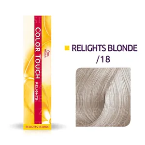 WELLA TINTE COLOR TOUCH RELIGHTS BLONDE /18 CENIZA PERLA 60ML