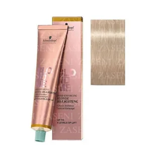 SCHWARZKOPF BLONDME CREMA MATIZADORA REFORZADORA DE PUENTES HI-LIGHTING H - ROSADO 60ML