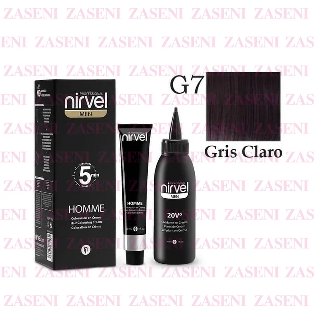 NIRVEL TINTE + OXIDANTE HOMBRE G7 30ML