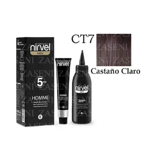 NIRVEL TINTE + OXIDANTE HOMBRE CT7 30ML