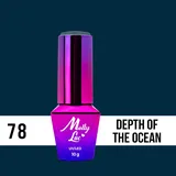 MOLLY LAC ESMALTE SEMIPERMANENTE BLUE SKY N° 78 DEPTH OF THE OCEAN 10ML