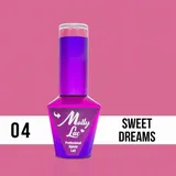 MOLLY LAC ESMALTE SEMIPERMANENTE GLAMOUR WOMAN N° 04 SWEET DREAMS 10ML