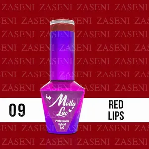 MOLLY LAC ESMALTE SEMIPERMANENTE Nº 09 RED LIPS 10ML