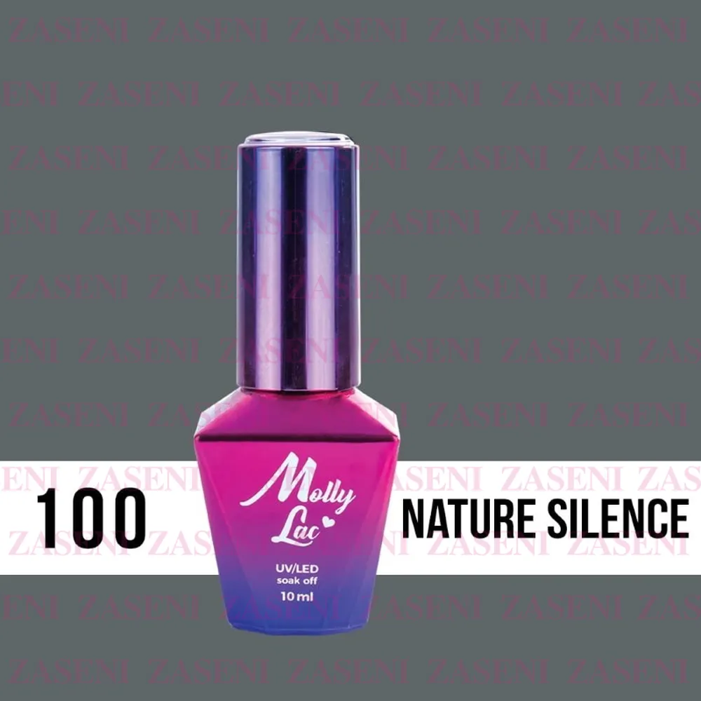 MOLLY LAC ESMALTE SEMIPERMANENTE PURE NATURE Nº 100 NATURE SILENCE 10ML
