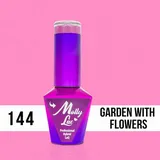 MOLLY LAC ESMALTE SEMIPERMANENTE FLAMINGO COLLECTION N° 144 GARDEN WITH FLOWERS 10ML
