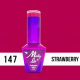 MOLLY LAC ESMALTE SEMIPERMANENTE FLAMINGO COLLECTION N° 147 STRAWBERRY 10ML