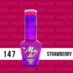 MOLLY LAC ESMALTE SEMIPERMANENTE Nº 147 STRAWBERRY 10ML