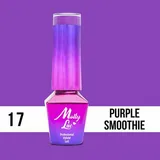 MOLLY LAC ESMALTE SEMIPERMANENTE COCKTAILS & DRINKS N° 17 PURPLE SMOOTHIE 10ML