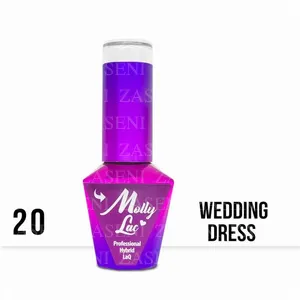 MOLLY LAC ESMALTE SEMIPERMANENTE Nº 20 WEDDING DRESS 10ML