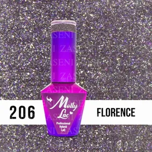 MOLLY LAC ESMALTE SEMIPERMANENTE Nº 206 FLORENCE 10ML