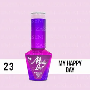 MOLLY LAC ESMALTE SEMIPERMANENTE Nº 23 MY HAPPY DAY10ML