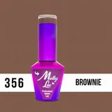 MOLLY LAC ESMALTE SEMIPERMANENTE CHOCO DREAMS N° 356 BROWNIE 10ML