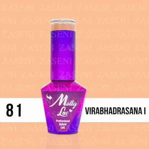 MOLLY LAC ESMALTE SEMIPERMANENTE YOGA Nº 81 VIRABHADRASANA I 10ML