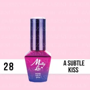 MOLLY LAC ESMALTE SEMIPERMANENTE Nº 28 A SUBTLE KISS 10ML