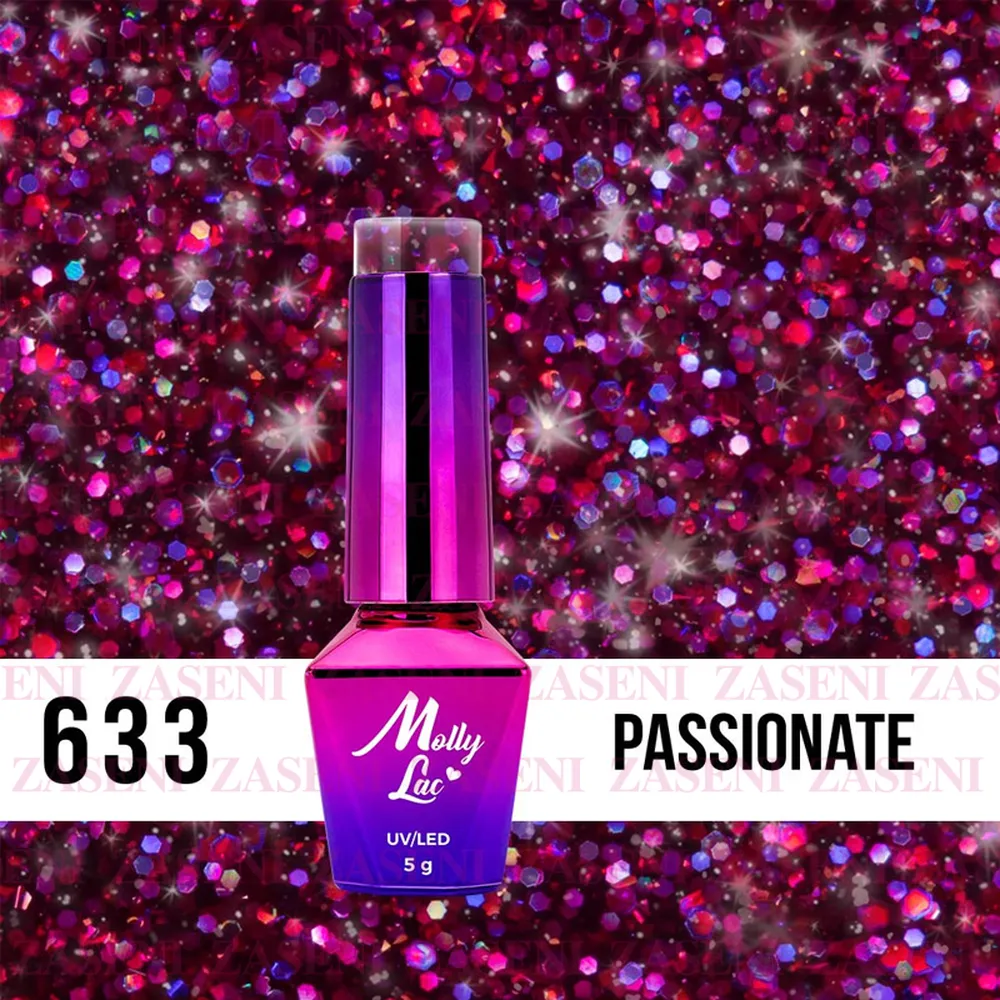 MOLLY LAC ESMALTE SEMIPERMANENTE SPOTLIGHT Nº 633 PASSIONATE 5ML