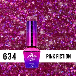 MOLLY LAC ESMALTE SEMIPERMANENTE SPOTLIGHT Nº 634 PINK FICTION 5ML
