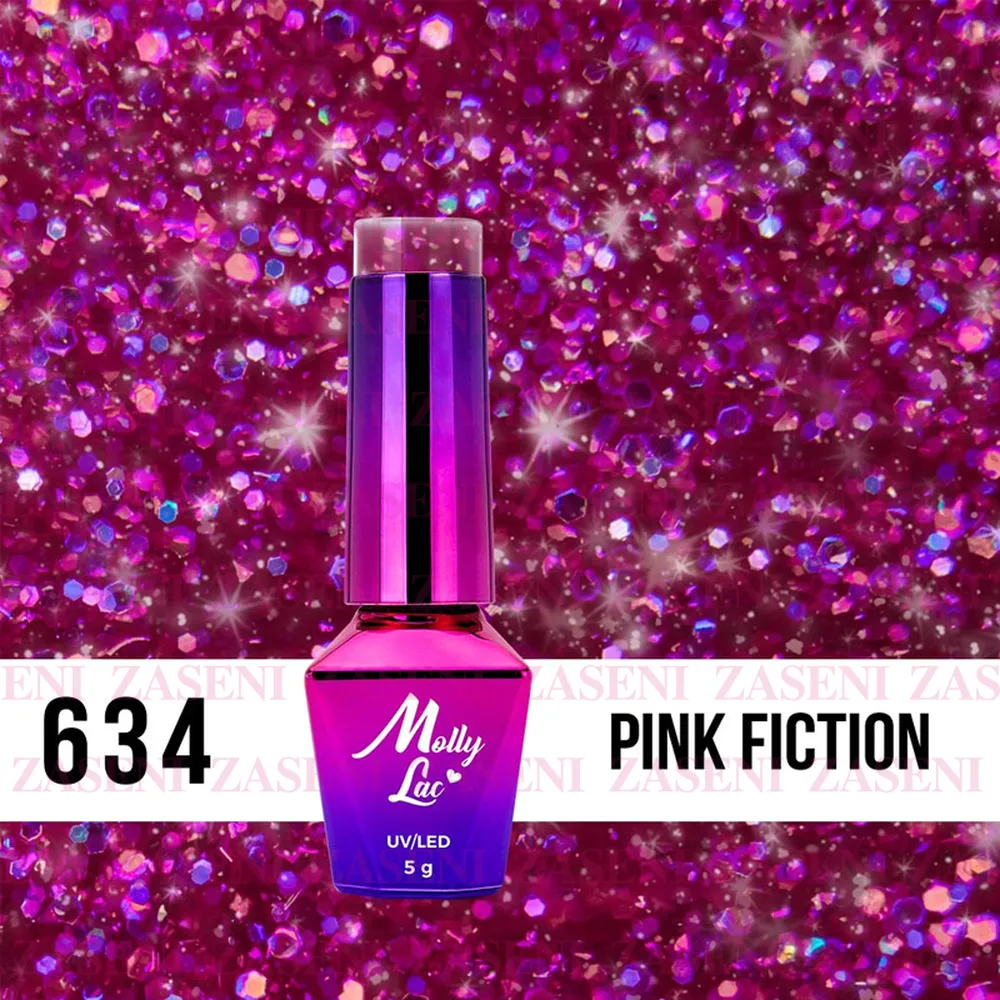 MOLLY LAC ESMALTE SEMIPERMANENTE SPOTLIGHT Nº 634 PINK FICTION 5ML