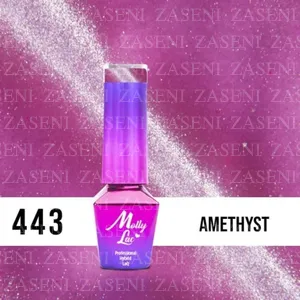 MOLLY LAC ESMALTE SEMIPERMANENTE OJO DE GATO Nº 443 AMETHYST 5ML