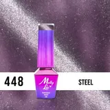 Esmalte Semipermanente Ojo De Gato N° 448 Steel 5ml